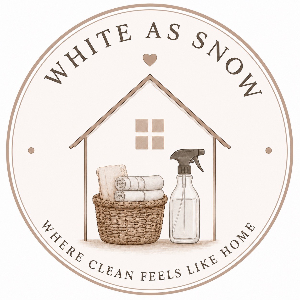 White as Snow Cleaning logo